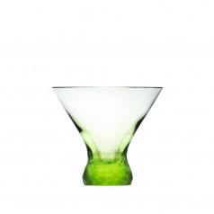 Fluent /C Tumbler Cocktail Ocean Green Lead-Free Crystal, Cut Pebbles 250 Ml