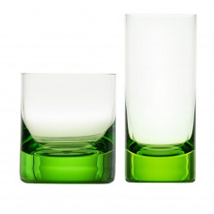 Whisky Set Of 2 Glasses Ocean Green