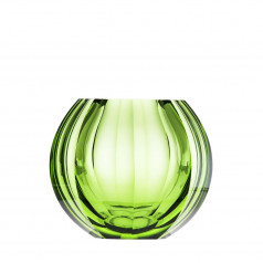 Beauty 20Cm Vase Ocean Green Lead-Free Crystal, Cut 16.5 Cm