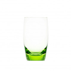 Culbuto /I Tumbler Water Ocean Green Lead-Free Crystal, Plain 330 ml