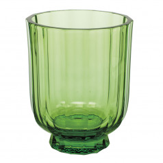Paradise Vase Ocean Green Lead-Free Crystal, Cut 20 cm
