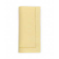 Festival Solid Canary Table Linens