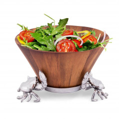 Crab Wood Tall Salad Bowl