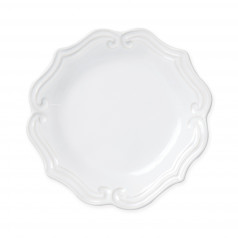 Incanto Stone White Baroque Salad Plate 8.75"D