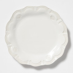 Incanto Stone White Lace Dinner Plate 11.25"D