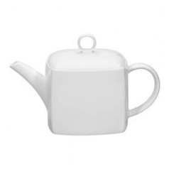 Carre White Tea Pot