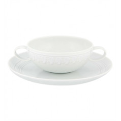 Ornament Consomme Cup & Saucer