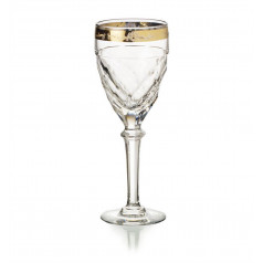 Palazzo Gold Red Wine Goblet