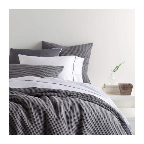Pine Cone Hill Bubble Grey Coverlet Queen Gracious Style