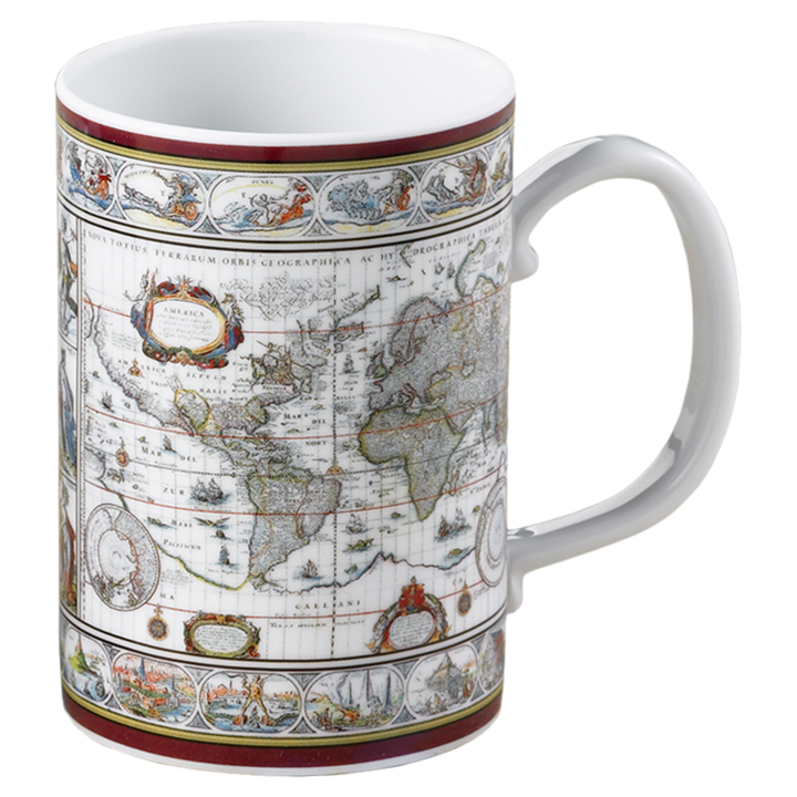 Mottahedeh Globes Mug | Gracious Style
