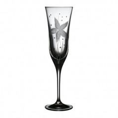 Pacifica Starfish Clear Champagne Flute