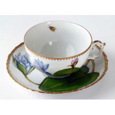 Seascape Waterlily Cup & Saucer 8 oz