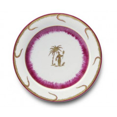 Chinoiserie Dessert Plate 8.5 in Rd