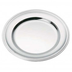 Albi Round Platter 40 Cm Silverplated