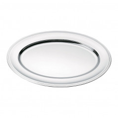 Albi Oval Platter 45 Cm Silverplated
