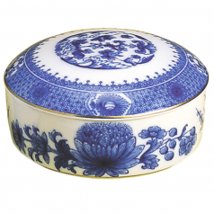 Imperial Blue Round Box Large 4.5"