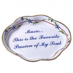 Music,… Passion Of My Soul Ring Tray 4.5"