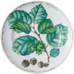 Nut Leaf Dessert Plate Set Of Four