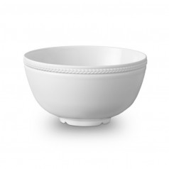 Soie Tressee White Cereal Bowl 5.5"/22oz - 66cl