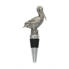Sea And Shore Pewter Pelican Bottle Stopper
