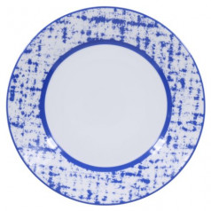 Tweed Bleu Dessert Plate