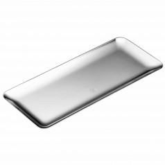 Silver Time Cake Platter 37x16 Cm Silverplated