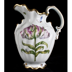 Studio Collection Pitcher with Pink/Fuchsia Tulip