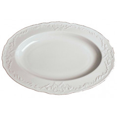 Simply Anna White Oval Platter