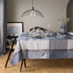 Mille Matieres Orage Coated Cotton Custom Tablecloth