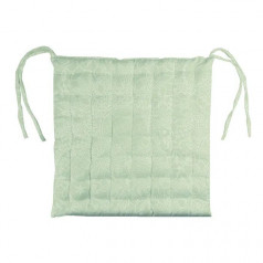 Mille Guipures Jade Coated 100% Cotton Chair Cushion 15" x 15"