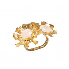 Marigold Napkin Ring in Gold