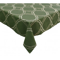 Daydream 52x110 Olive Tablecloth