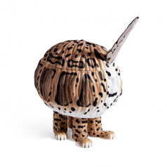  + Haas Second Skin Vessel Cloud Leopard Limited Edition of 15 8x6x10" - 20x15 x 25cm (Special Order)