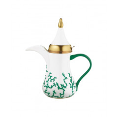 Cristobal Emerald Arabic Coffee Pot 8.3x9.4 in 18.9 oz