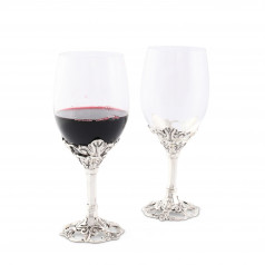 Fleur De Lis Wine Glasses