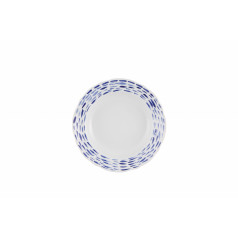 Folkifunki Soup Plate Blue
