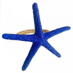 Starfish Blue Napkin Ring
