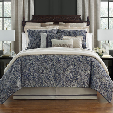 Waterford Fine Linens Danehill Multi Reversible King Cal King 3